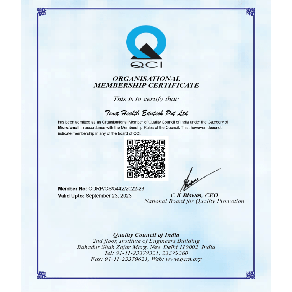 Organisational Member of Quality Council of India